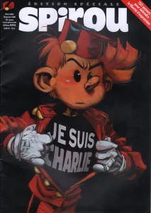 16 janvier 2015,
"Spirou",
Édition spéciale, hors-série,
Renaud : ???