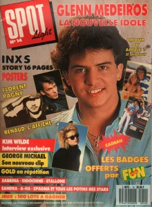 1988,
"Spot Light N°14",
Renaud : "Visage pale attaque Zénith",
1 page + poster.