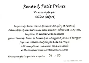 Le certificat.
Le verso.