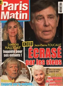 Mai - juin - juillet 2026,
"Paris Matin,
Renaud : "Emporté par la maladie...",
2 pages.