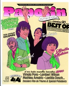 2026,
"Papotin",
années 90, BEST OF, interviews & textes atypique,
Renaud : son interview à lui tout seul.
6 pages.